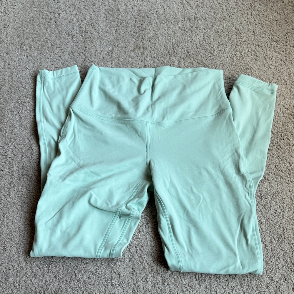 Lululemon Athletica Light Green Leggings